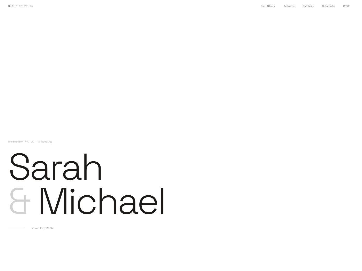 Contemporary Gallery template preview