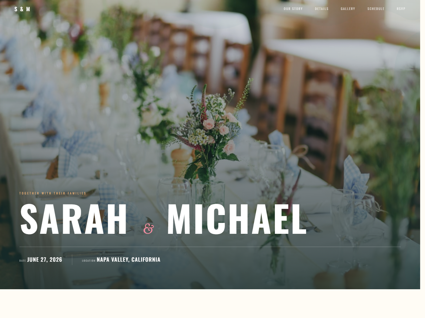 Tropical Destination template preview